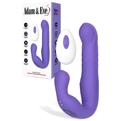 adam and eve p spot milker curling pulsating prostate stimulator