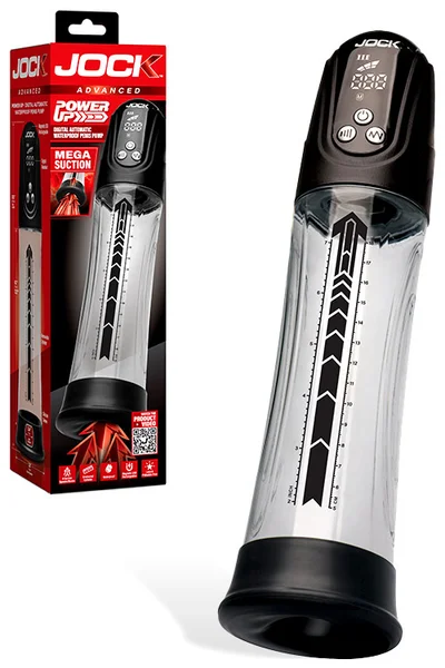 Jock Power Up 12" Waterproof Digital Automatic Suction Penis Pump — image 13 of 18