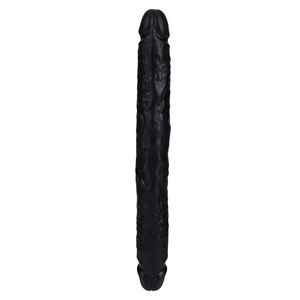 RealRock 12 Inch Straight Slim Realistic Double Dildo — image 2 of 4