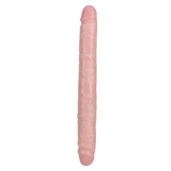 RealRock 12 Inch Straight Slim Realistic Double Dildo — image 4 of 4