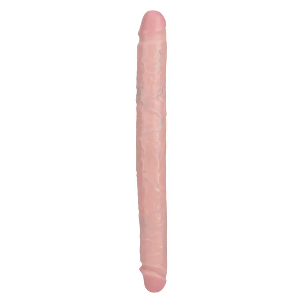 RealRock 14 Inch Straight Slim Realistic Double Dildo — image 4 of 4