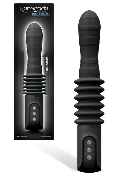 nsnovelties Deep Thrusting 11.5" Silicone Anal Vibrator — image 6 of 10