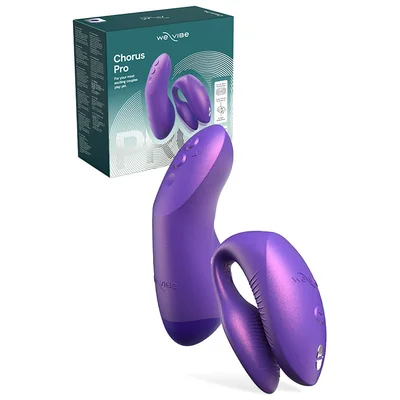 we vibe chorus pro 31 app remote controlled adjustable couples vibrator
