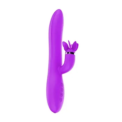 amore path to power rabbit vibrator with rotating tip