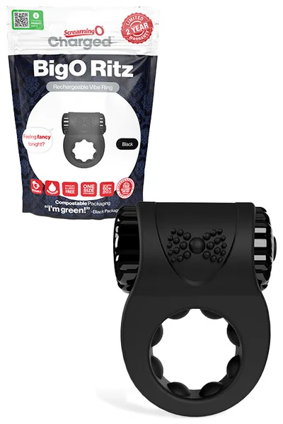 Screaming O Charged Big O Ritz Vibrating Couples Ring — image 4 of 9