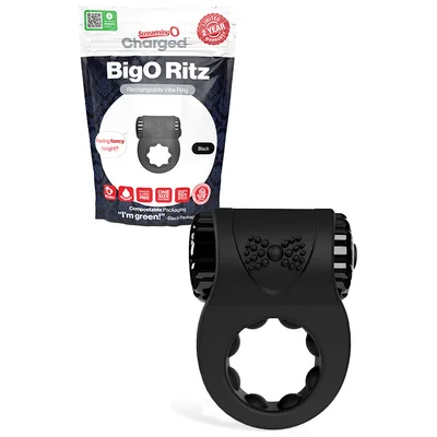 screaming o charged big o ritz vibrating couples ring