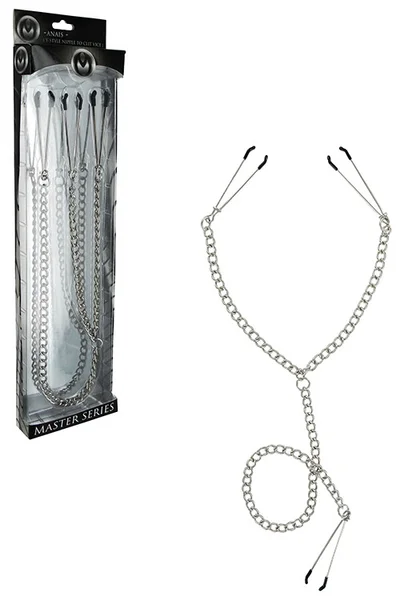 Master Series Anais Nipple & Clitoral Clamp Set — image 5 of 8