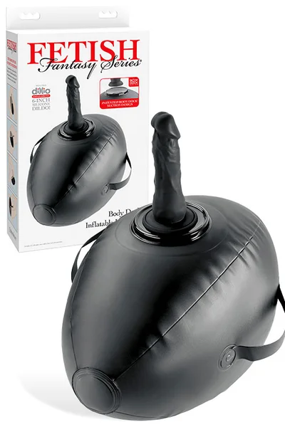 Pipedream Fetish Fantasy Series Body Dock Inflatable Love Ball With Suction Cup Dildo — image 9 of 12