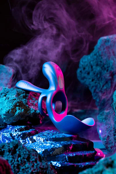 Hueman Zenith 3 In 1 7.9" Cock & Ball Strap With G Spot, Clitoris & Ball Stimulators — image 5 of 5