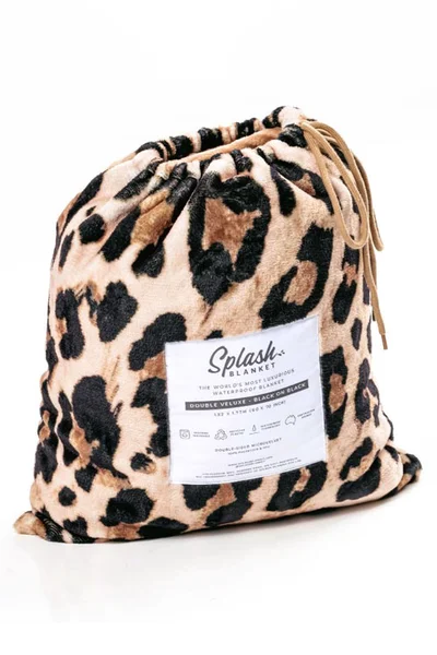 Splash Blanket Leopard Print Waterproof Blanket | Medium — image 9 of 9