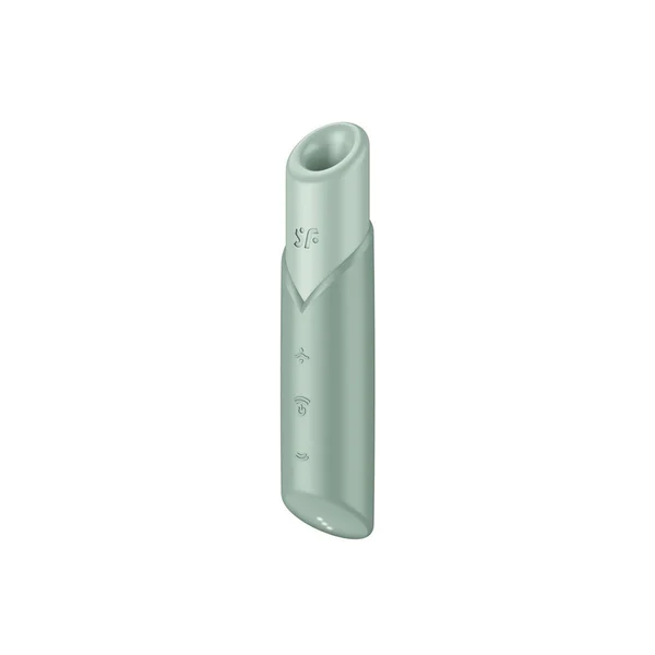 Satisfyer Naughty Kiss - Mint Green USB Rechargeable Air Pulse Stimulator — image 4 of 9