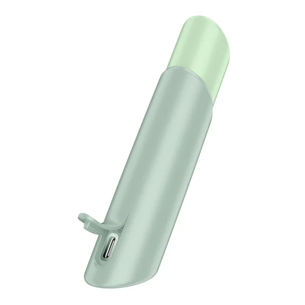 Satisfyer Naughty Kiss - Mint Green USB Rechargeable Air Pulse Stimulator — image 8 of 9