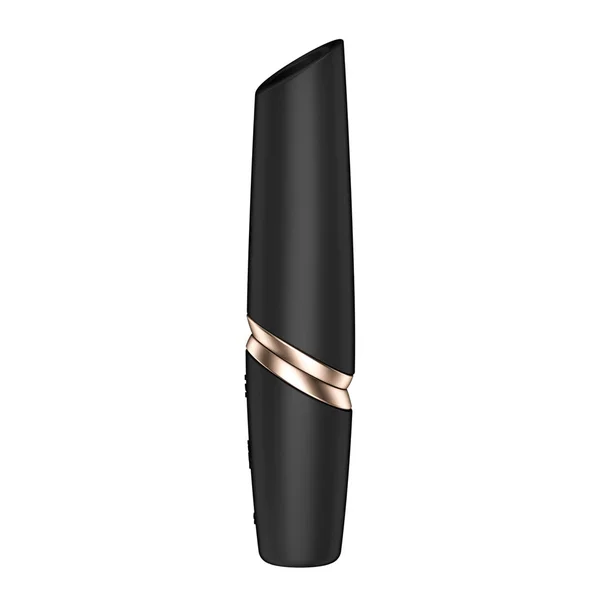 Satisfyer Perfect Kiss - Black USB Rechargeable Air Pulse Stimulator — image 6 of 9