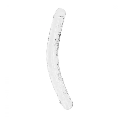 realrock 34 cm double dong clear clear 34 cm 14 double dong