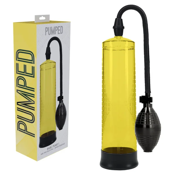PUMPED Basic Pump 1 - Blue - Blue Penis Pump — image 17 of 20