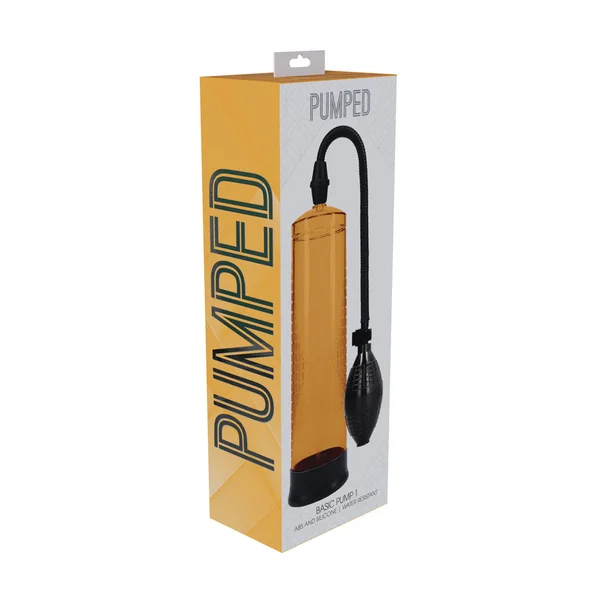 PUMPED Basic Pump 1 - Blue - Blue Penis Pump — image 11 of 20