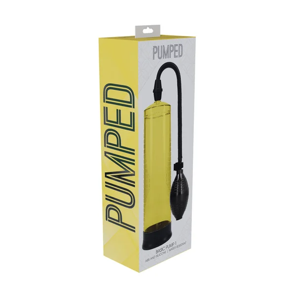 PUMPED Basic Pump 1 - Blue - Blue Penis Pump — image 19 of 20