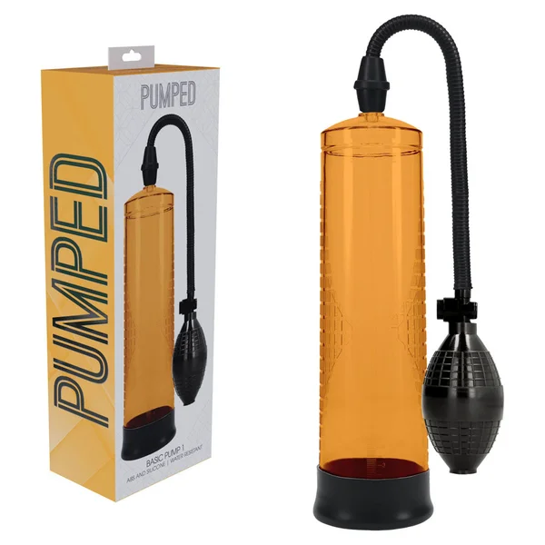 PUMPED Basic Pump 1 - Blue - Blue Penis Pump — image 9 of 20