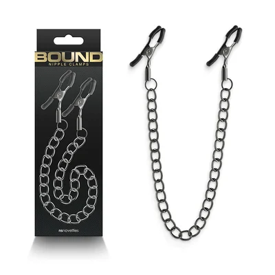 bound dc2 alligator style nipple clamps