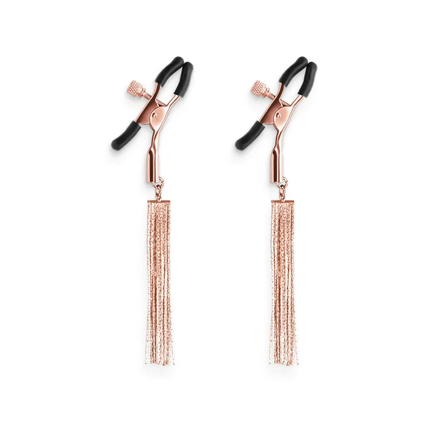 Bound D2 Adjustable Tassel Rose Gold Nipple Clamps — image 3 of 4