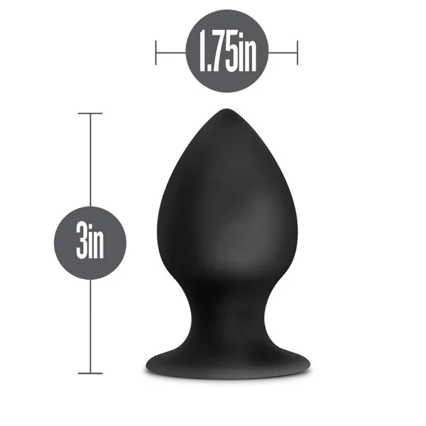Anal Adventures Platinum Stout Medium Anal Plug — image 4 of 5