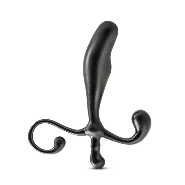 Anal Adventures Prostate Stimulator - Black 12.7 cm Prostate Massager — image 2 of 6