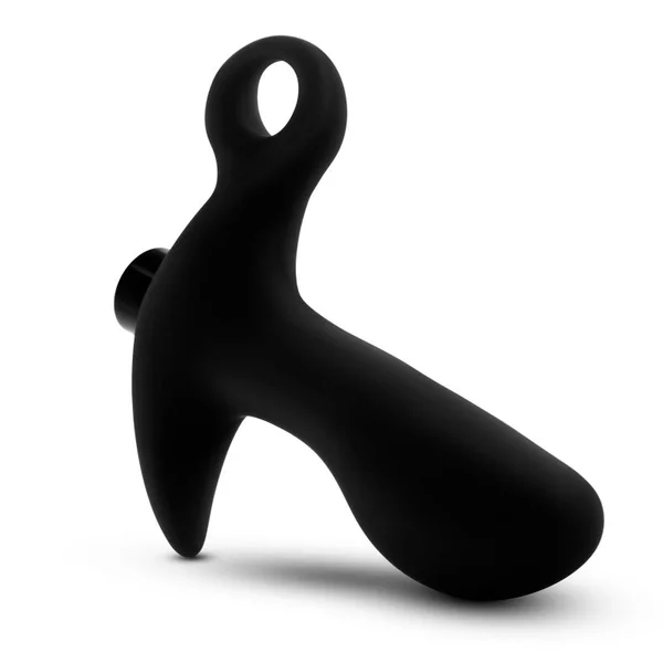 Anal Adventures Platinum Vibrating Prostate Massager 01 - Black 10.8 cm USB Rechargeable Prostate Massager — image 6 of 8