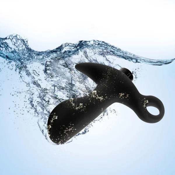 Anal Adventures Platinum Vibrating Prostate Massager 01 - Black 10.8 cm USB Rechargeable Prostate Massager — image 3 of 8