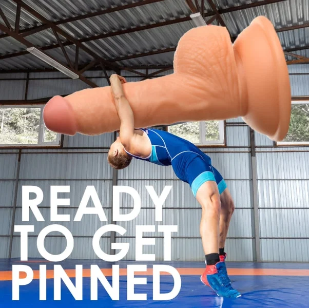 Fantasy JOCK Wrestling Wayne 7" Light Dildo with Balls