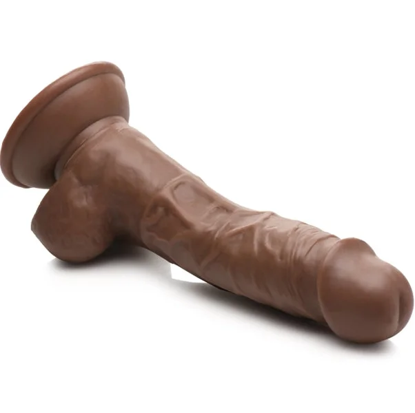 Fantasy JOCK Weightlifting Wesley 7" Dark Dildo with Balls — image 7 of 7