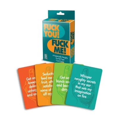 fck you fck me party card game