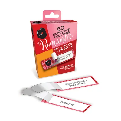 romantic tabs romantic suggestions set of 50