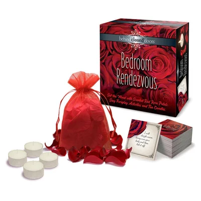 behind closed doors bedroom rendezvous couples romantic night kit