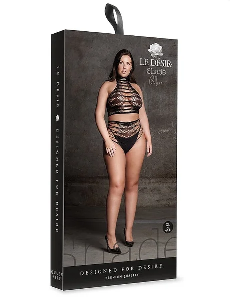 Le' Desir Shade Carpo Two Piece with Turtleneck, Crop Top and Panty — image 8 of 8