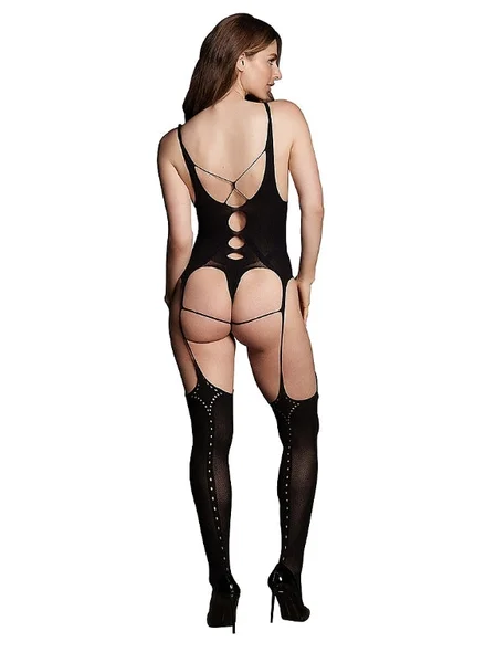 Le' Desir Shade Elara Bodystocking with Open Cups — image 5 of 8