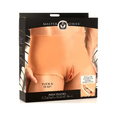 master series pussy panties silicone vagina and ass panties