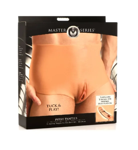 Master Series Pussy Panties Silicone Vagina and Ass Panties — image 11 of 11