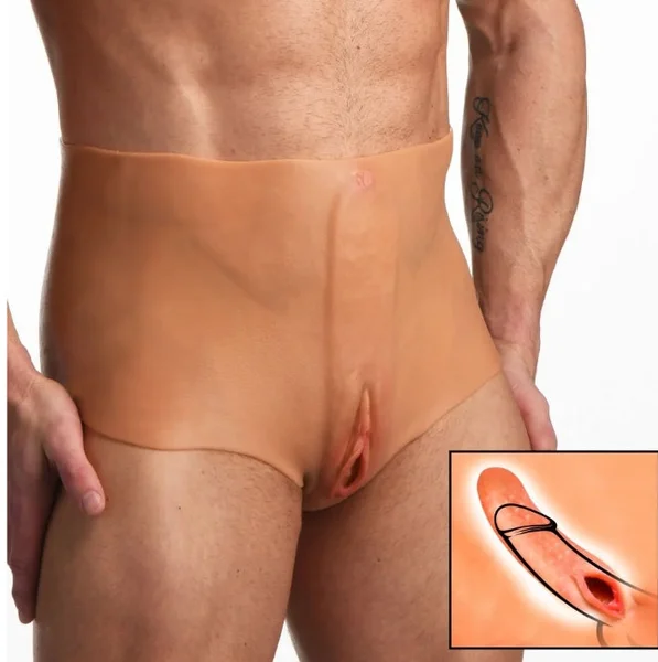 Master Series Pussy Panties Silicone Vagina and Ass Panties — image 4 of 7