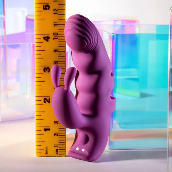 Playboy Pleasure LEND A HAND - Purple USB Rechargeable Finger Vibrator — image 8 of 9
