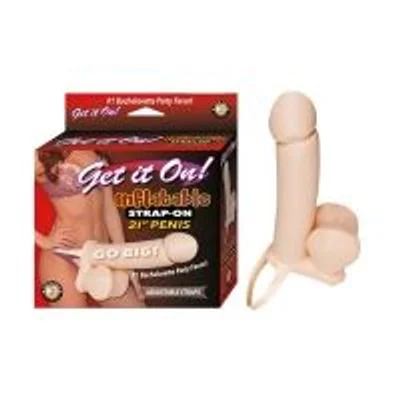 get it on inflatable strap on 27 penis