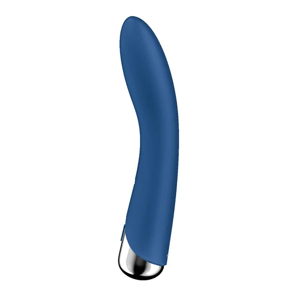 Satisfyer Spinning Vibe 1 - Blue - Blue 17.8 cm USB Rechargeable Rotating Vibrator — image 5 of 18