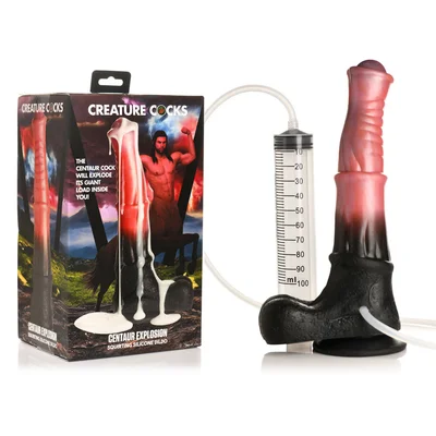 creature cocks centaur explosion squirting dildo