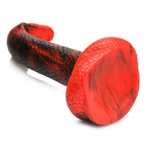 Creature Cocks King Cobra Silicone Dildo - Red 21.4 cm Fantasy Dildo — image 9 of 9