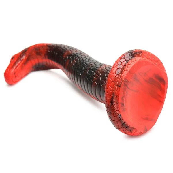 Creature Cocks King Cobra Silicone Dildo - Red 21.4 cm Fantasy Dildo — image 8 of 9