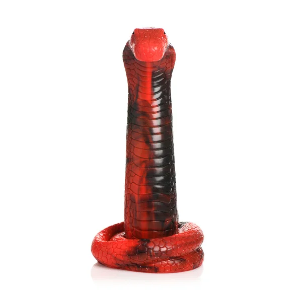 Creature Cocks King Cobra Silicone Dildo - Red 21.4 cm Fantasy Dildo — image 7 of 9