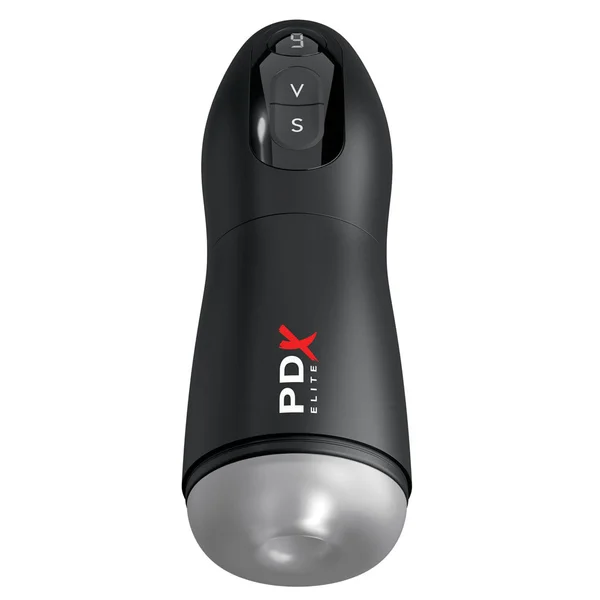 PDX Elite Suck-O-Matic - USB Rechargeable Sucking & Vibrating Masturbator — image 2 of 5