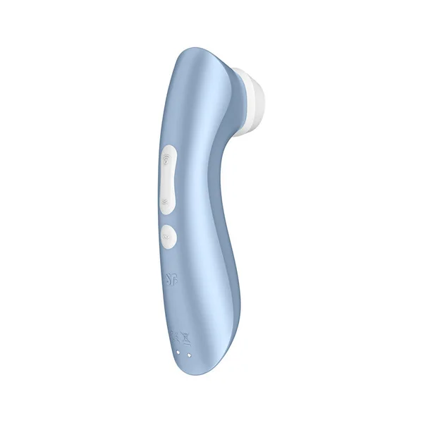 Satisfyer Pro 2+ - Blue Touch-Free USB-Rechargeable Clitoral Stimulator with Vibration — image 3 of 9
