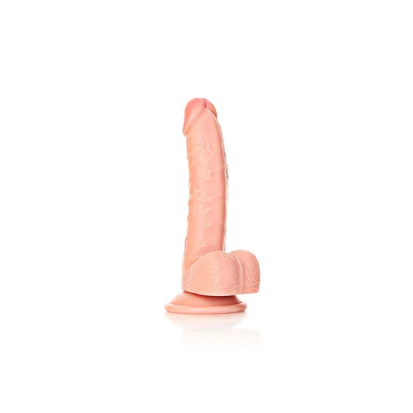 REALROCK Realistic Regular Curved Dong with Balls 7" — image 6 of 6