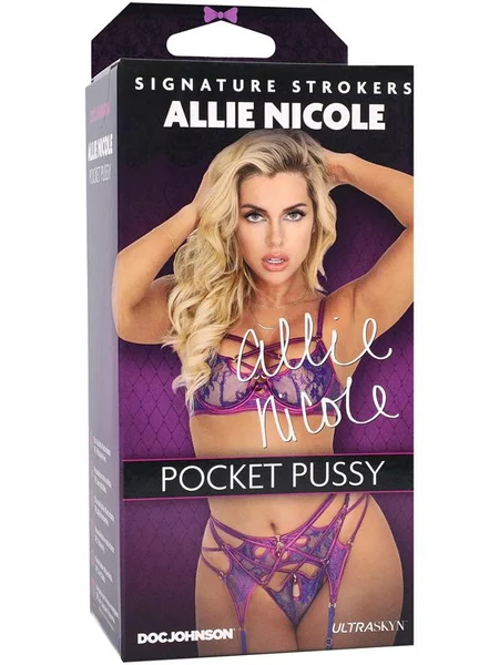 Signature Strokers - Allie Nicole - ULTRASKYN Pocket Pussy Vanilla — image 3 of 5