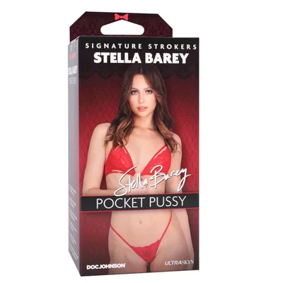signature strokers stella barey ultraskyn pocket pussy vanilla